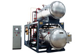 Automatic hot water pressure sterilizer